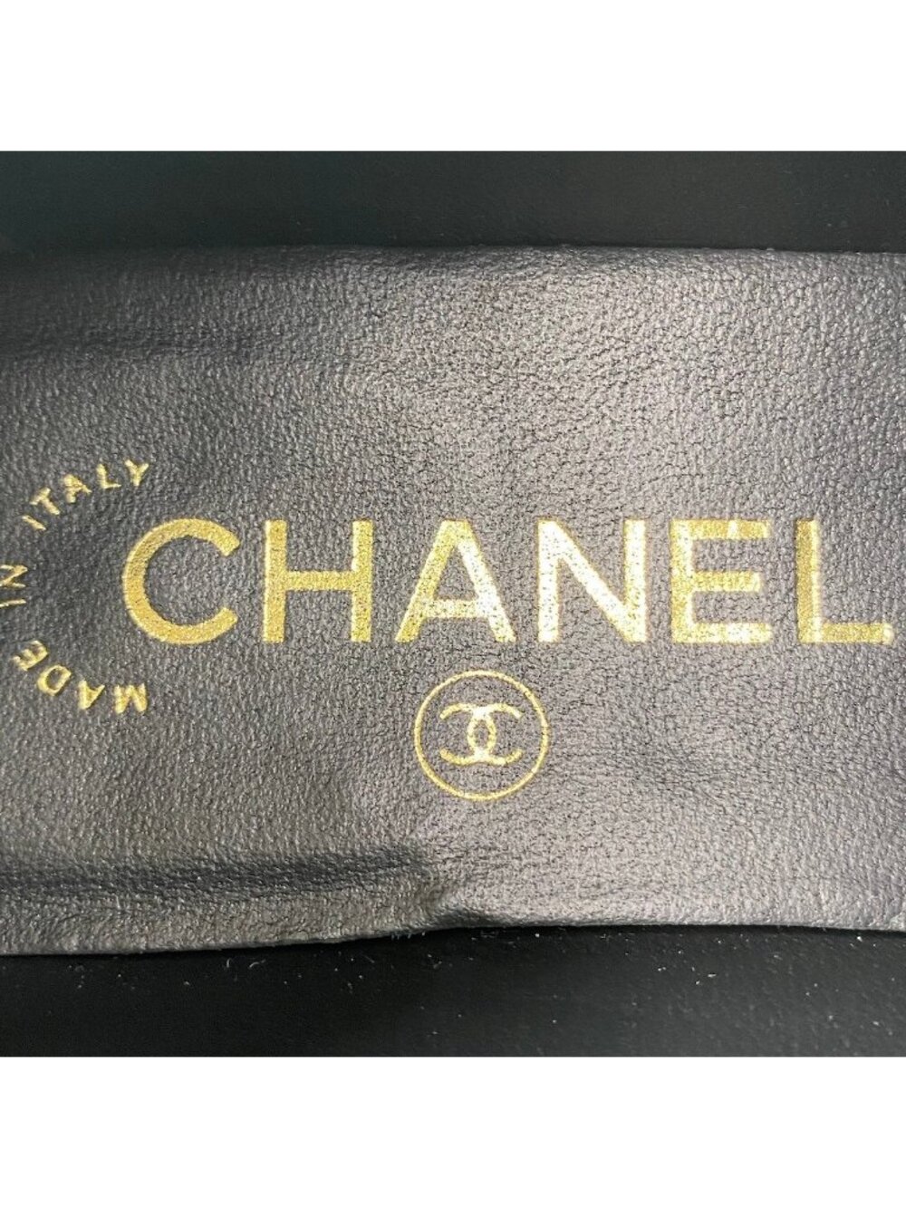 ★SOLD★ Chanel Quilted Turnlock Loafers CC Loafer 38.5 Black - Picture 9 of 10